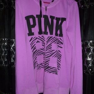 New Large zebra boyfriend hoodie